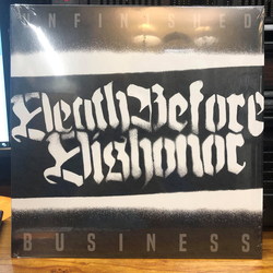 Death Before Dishonor Unfinished Business Vinyl LP USED
