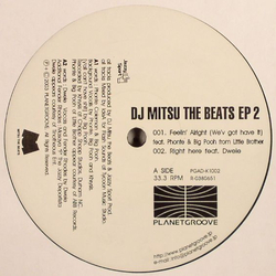 DJ Mitsu The Beats DJ Mitsu The Beats EP 2 Vinyl 12" USED