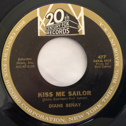 Diane Renay Kiss Me Sailor Vinyl 7" USED