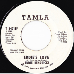 Eddie Kendricks Eddie's Love Vinyl 7" USED