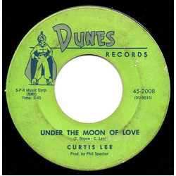 Curtis Lee Under The Moon Of Love / Beverly Jean Vinyl 7" USED