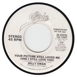 Billy Swan Your Picture Still Loves Me (And I Still Love You) Vinyl 7" USED