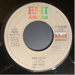 Lane Brody Baby's Eyes Vinyl 7" USED