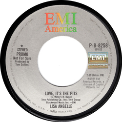 Lisa Angelle Love, It's The Pits Vinyl 7" USED