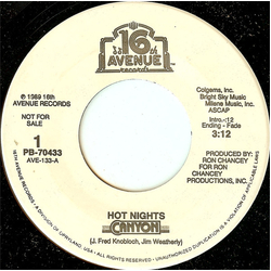 Canyon (6) Hot Nights Vinyl 7" USED