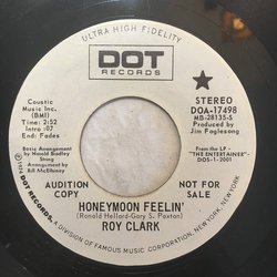 Roy Clark Honeymoon Feelin' Vinyl 7" USED