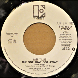 Mel Tillis The One That Got Away Vinyl 7" USED