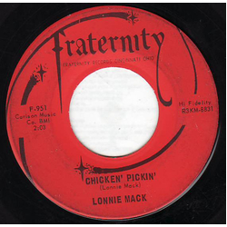 Lonnie Mack Chicken' Pickin' / Honky Tonk '65 Vinyl 7" USED