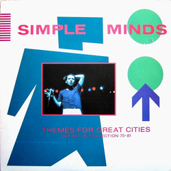 Simple Minds Themes For Great Cities (Definitive Collection 79-81) Vinyl LP USED