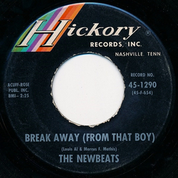 The Newbeats Break Away (From That Boy) Vinyl 7" USED