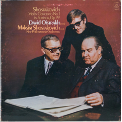 Dmitri Shostakovich / David Oistrach / Maxim Shostakovich / New Philharmonia Orchestra Violin Concereto No. 1 In A Minor, Op. 99 Vinyl LP USED