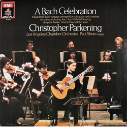 Christopher Parkening / The Los Angeles Chamber Orchestra A Bach Celebration Vinyl LP USED