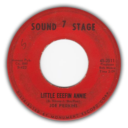 Joe Perkins Little Eeefin Annie / Uncle Eeef Vinyl 7" USED