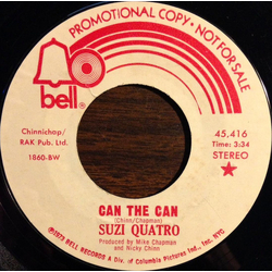Suzi Quatro Can The Can Vinyl 7" USED