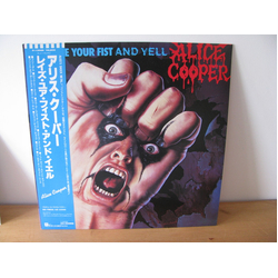 Alice Cooper Raise Your Fist And Yell Vinyl LP USED