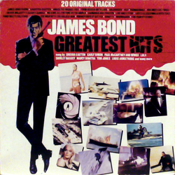 Various James Bond Greatest Hits Vinyl LP USED