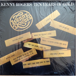 Kenny Rogers Ten Years Of Gold Vinyl LP USED
