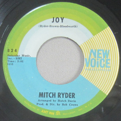 Mitch Ryder Joy Vinyl 7" USED