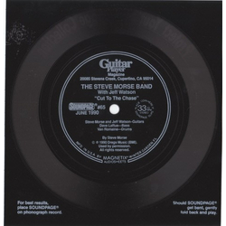 Steve Morse Band / Jeff Watson (2) Cut To The Chase Flexi-disc USED
