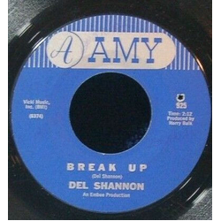 Del Shannon Break Up / Why Don't You Tell Him Vinyl 7" USED