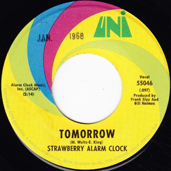 Strawberry Alarm Clock Tomorrow Vinyl 7" USED