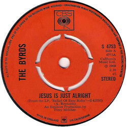 The Byrds Jesus Is Just Alright USED VINYL 7INCH 45 RPM SINGLE