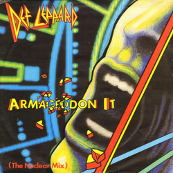Def Leppard Armageddon It (The Nuclear Mix) Vinyl 12" USED