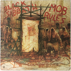 Black Sabbath Mob Rules Vinyl LP USED