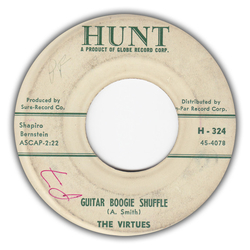 The Virtues Guitar Boogie Shuffle / Guitar In Orbit Vinyl 7" USED