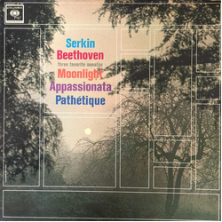 Rudolf Serkin / Ludwig Van Beethoven Three Favorite Sonatas Vinyl LP USED