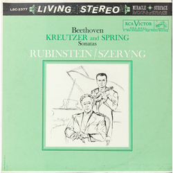 Ludwig Van Beethoven / Arthur Rubinstein / Henryk Szeryng Beethoven - "Kreutzer" And "Spring" Sonatas Vinyl LP USED