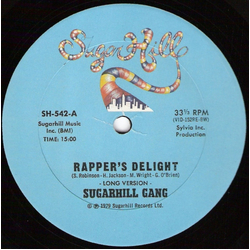 Sugarhill Gang Rapper's Delight Vinyl 12" USED