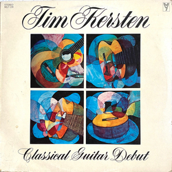 Tim Kersten Classical Guitar Debut Vinyl LP USED