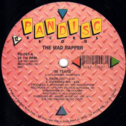 The Mad Rapper 96 Tears Vinyl 12" USED