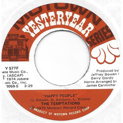 The Temptations Happy People / Heavenly USED VINYL 7INCH 45 RPM SINGLE