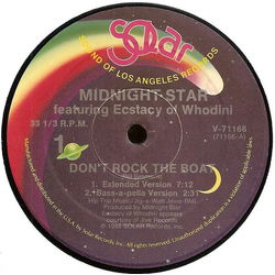 Midnight Star / Ecstacy Don't Rock The Boat Vinyl 12" USED