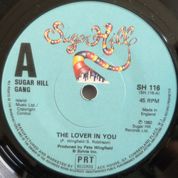 Sugarhill Gang The Lover In You Vinyl 7" USED
