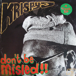 Krispy 3 Don't Be Misled!! Vinyl 12" USED