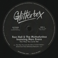 Ron Hall / The MuthaFunkaz / Marc Evans The Way You Love Me Vinyl 12" USED