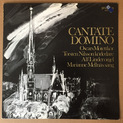 Oscars Motettkör / Torsten Nilsson / Alf Linder / Marianne Mellnäs Cantate Domino Vinyl LP USED