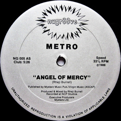 Metro Angel Of Mercy Vinyl 12" USED