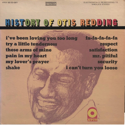 Otis Redding History Of Otis Redding Vinyl LP USED