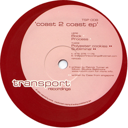 Case Woo / Patrick Turner Coast 2 Coast EP Vinyl 12" USED