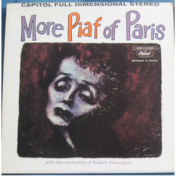 Edith Piaf More Piaf Of Paris Vinyl LP USED