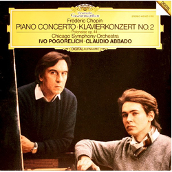 Frédéric Chopin / Chicago Symphony Orchestra / Ivo Pogorelich / Claudio Abbado Piano Concerto = Klavierkonzert No. 2 / Polonaise Op. 44 Vinyl LP USED