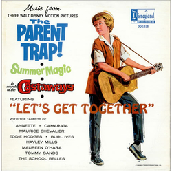 Various Music From Three Walt Disney Motion Pictures - The Parent Trap! - Summer Magic - In Search Of The Castaways Vinyl LP USED