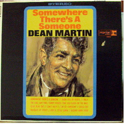 Dean Martin Somewhere There's A Someone Vinyl LP USED