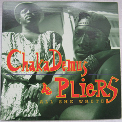 Chaka Demus & Pliers All She Wrote Vinyl LP USED
