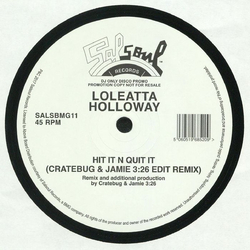 Loleatta Holloway Hit It N Quit It (Cratebug & Jamie 3:26 Edit Remix) Vinyl 12" USED