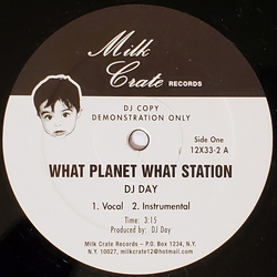 DJ Day What Planet What Station / It Still Ain't Hard To Tell Vinyl 12" USED